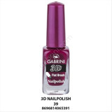 Gabrini 3D 33 Bordo Parlak Oje
