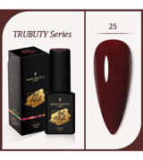 Born Pretty Trubuty Serisi 25 Bordo Parlak Kalıcı Oje