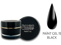 Roniki Paint 15 Siyah Parlak Kalıcı Oje