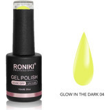 Roniki Glow In The Dark 04 Sarı Neon Kalıcı Oje