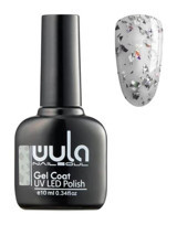 Wula Nailsoul Glitter Rain 621 Gümüş Işıltılı Kalıcı Simli Oje