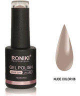 Roniki 08 Nude Parlak Kalıcı Oje