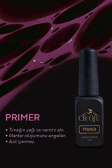 Cr-Oje Primer Şeffaf Parlak Kalıcı Oje
