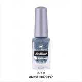 Gabrini Flat Brush B1 Kahverengi Işıltılı Simli Oje