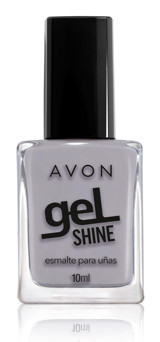 Avon Shine Rosy For You Zen Moment Gri Parlak Jel Oje