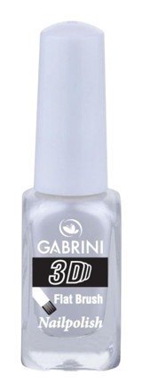 Gabrini 3D 1 Gri Işıltılı Oje