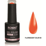 Roniki Fluorescent 08 Pembe Parlak Kalıcı Oje