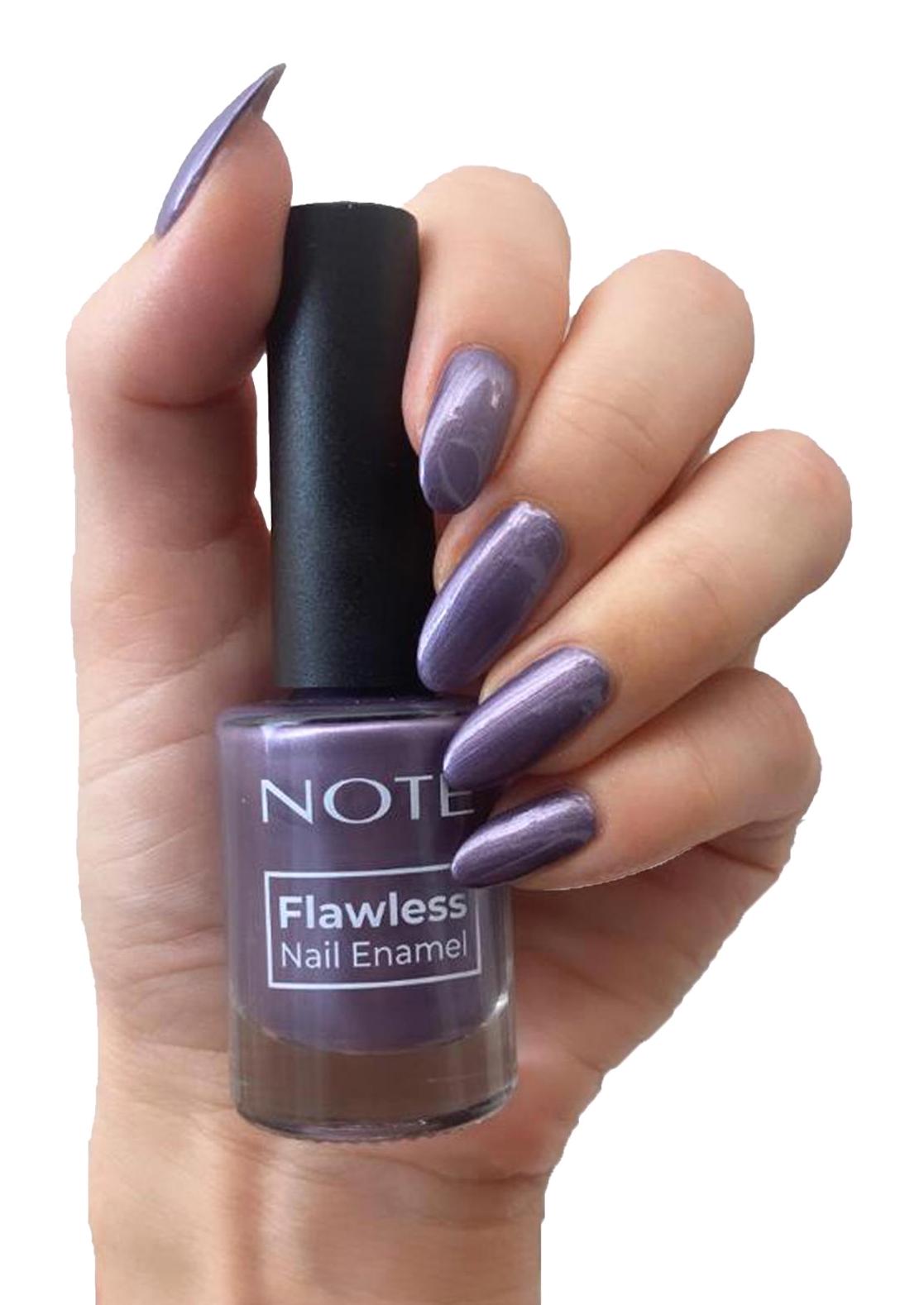 Note Flawless 87 Mor Parlak Oje