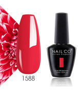 NailCo United Kingdom 1588 Kırmızı Parlak Kalıcı Oje