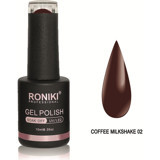 Roniki Coffe Milkshake 02 Mor Parlak Kalıcı Oje