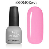 Momo K053 Pembe Parlak Kalıcı Oje