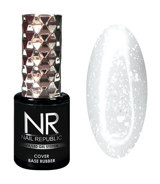 Nail Republic Milk Shake 110 Beyaz Işıltılı Kalıcı Simli Oje