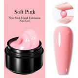 Born Pretty Non Stick Hand Extension NSG-10 Pembe Parlak Kalıcı Jel Oje