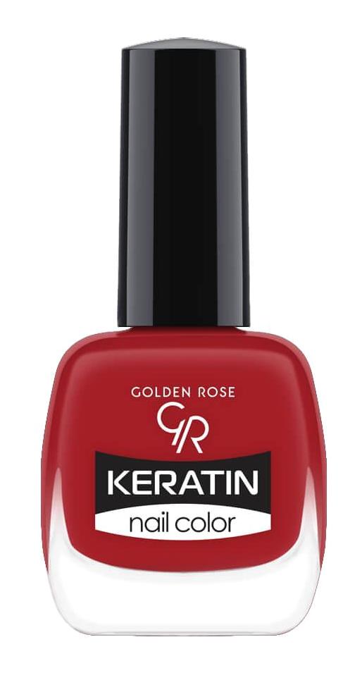 Golden Rose Keratin Nail Color 38 Bordo Parlak Oje