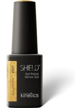 Kinetics Shield Glam Shine 323 Kahverengi Işıltılı Kalıcı Simli Jel Oje
