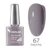 Venalisa Uv Led Seagull Grey 67 Gri Parlak Kalıcı Oje