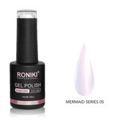 Roniki Rainbow Color 05 Yeşil Işıltılı Kalıcı Simli Oje