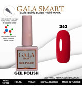 Gala Smart Klasik Seri 262 Kırmızı Parlak Kalıcı Oje