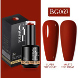 Born Pretty Pro New Series BG069 Bordo Parlak Kalıcı Oje