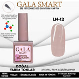 Gala Smart Natural LN12 Lila Parlak Kalıcı Oje