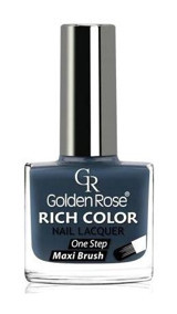 Golden Rose Rich Color Nail Lacquer 126 Lacivert Parlak Oje