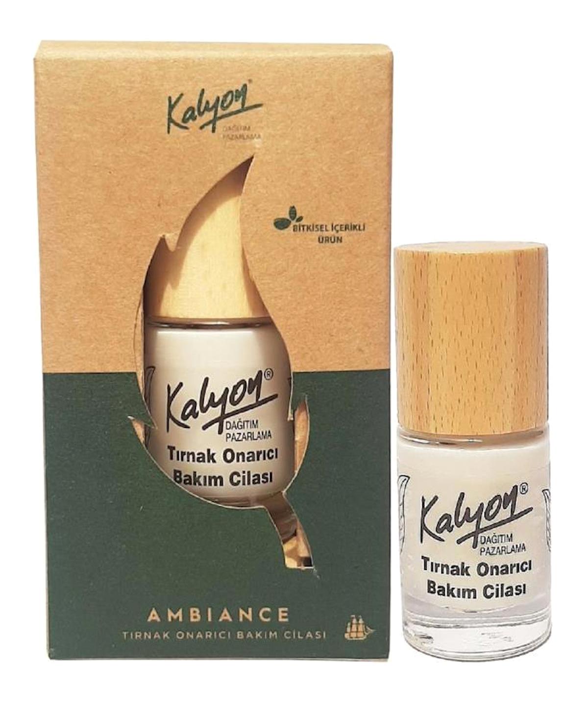 Kalyon Ambiance Onarıcı Şeffaf Parlak Oje