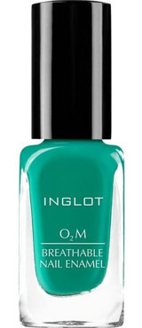 Inglot O2M Breathable Nail Enamel 666 Yeşil Parlak Oje
