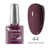 Venalisa Uv Led Deep Grey Fuchsia 44 Mor Parlak Kalıcı Oje