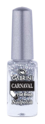 Gabrini Shuga Serisi Majestic Mauve C4 Gri Işıltılı Simli Oje