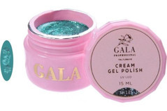 Gala Smart Professional Cream 115 Mavi Işıltılı Kalıcı Simli Jel Oje