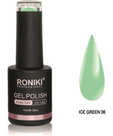 Roniki Ice Green 06 Yeşil Parlak Kalıcı Oje