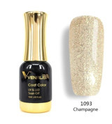 Venalisa Uv Led Champagne 1093 Altın Sarısı Işıltılı Kalıcı Simli Oje