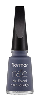 Flormar Matte Nail Enamel Lacivert Mat Oje