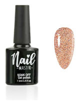 Nail Master M859 Sarı Işıltılı Kalıcı Simli Oje