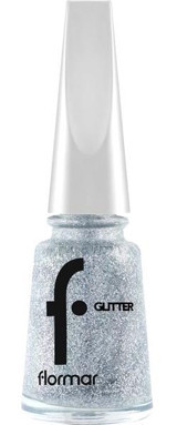 Flormar Glitter Gümüş Işıltılı Simli Oje