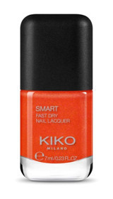 Kiko Milano Smart Fast Dry Orange 63 Kırmızı Parlak Oje
