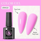Ursugar Color Base URH020 Pembe Mat Kalıcı Oje