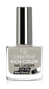 Golden Rose Rich Color Nail Lacquer 113 Gri Parlak Oje