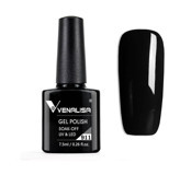 Venalisa Uv Led Polish 911 Siyah Parlak Kalıcı Oje