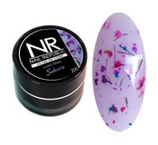 Nail Republic Sakura Base 200 Mor Işıltılı Kalıcı Simli Oje