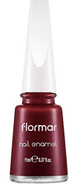 Flormar Nail Enamel 406 Mor Parlak Oje