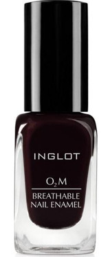 Inglot O2M Breathable Nail Enamel 691 Siyah Parlak Oje