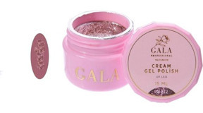 Gala Smart Professional Cream 112 Pembe Metalik Kalıcı Simli Jel Oje