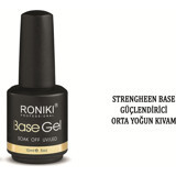 Roniki Base Coat Strong Sarı Parlak Kalıcı Oje