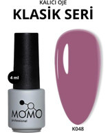 Momo K048 Mor Parlak Kalıcı Oje