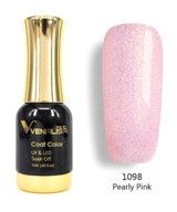Venalisa Uv Led Pearly Pink 1098 Pembe Işıltılı Kalıcı Simli Oje