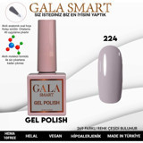 Gala Smart Klasik Seri 224 Gri Parlak Kalıcı Oje