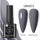 Ursugar Color Base URH073 Gri Mat Kalıcı Oje