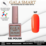 Gala Smart Klasik Seri 167 Turuncu Parlak Kalıcı Oje