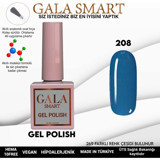 Gala Smart Klasik Seri 206 Nude Parlak Kalıcı Oje